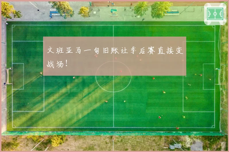 文班亚马一句旧账让季后赛直接变战场！