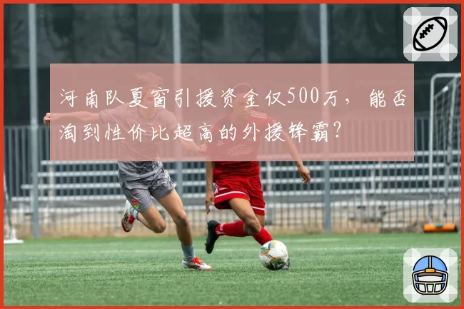 河南队夏窗引援资金仅500万，能否淘到性价比超高的外援锋霸？